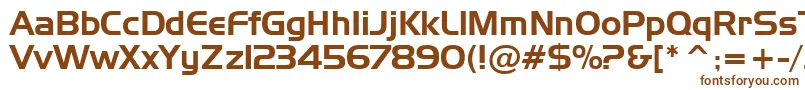 Asylbekm09handel.Kz Font – Brown Fonts on White Background