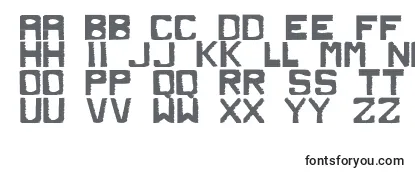 DirtyDungSolid Font