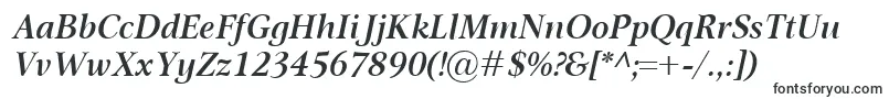 OmnibusSemiboldItalic Font – Fonts for KOMPAS-3D