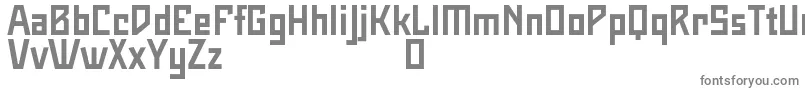 Maiersneuenr8ProHalbfett-fontti – harmaat kirjasimet valkoisella taustalla