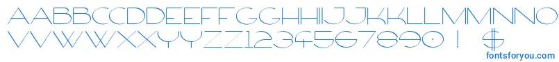 Police FirtyFree – polices bleues