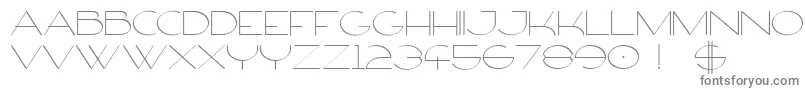 FirtyFree-Schriftart – Graue Schriften