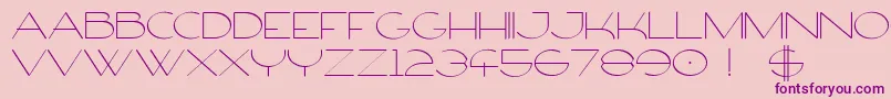 FirtyFree Font – Purple Fonts on Pink Background