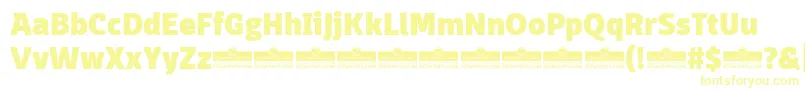 DomotikaHeavyTrial Font – Yellow Fonts