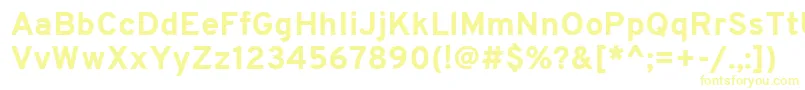 OverpassBold Font – Yellow Fonts