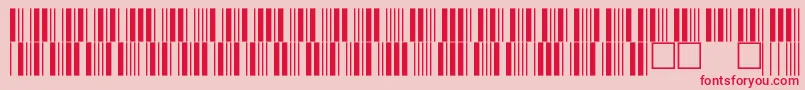 fuente V100024 – Fuentes Rojas Sobre Fondo Rosa