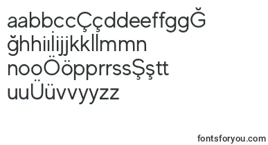 MadeEvolveSansRegularPersonalUse font – turkish Fonts