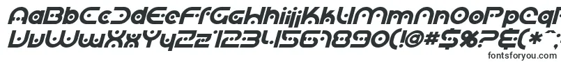 SfPlanetaryOrbiterBoldItalic-fontti – brändifontit