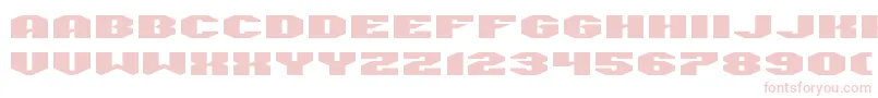 ManFlu Font – Pink Fonts on White Background