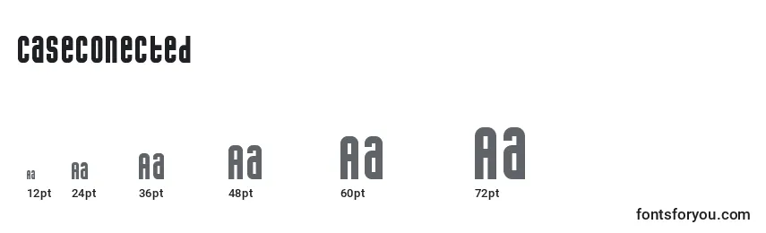 Caseconected Font Sizes