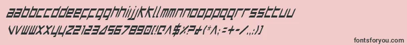 Harrici Font – Black Fonts on Pink Background