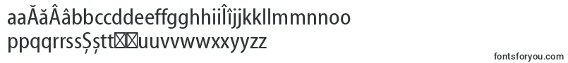 Więcej informacji o czcionce MyriadwebproCondensed Czcionka MyriadwebproCondensed – rumuńskie czcionki