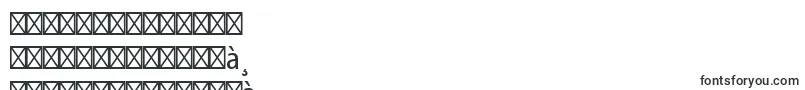 Czcionka MyriadwebproCondensed – tajskie czcionki