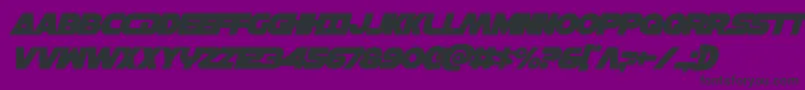 Lisätietoja Hansolov3overital-fontista Hansolov3overital-fontti – mustat fontit violetilla taustalla