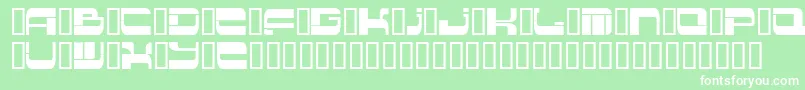 フォントInsert 2 – 緑の背景に白い文字