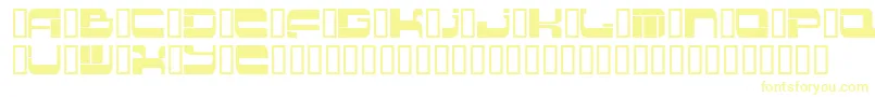 Шрифт Insert 2 – жёлтые шрифты