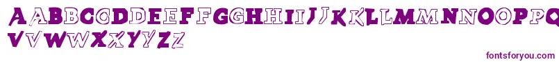 LmsPokedex Font – Purple Fonts on White Background