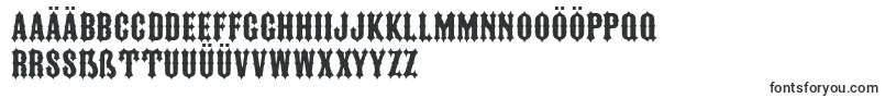 Шрифт FtyIronriderNcv – немецкие шрифты