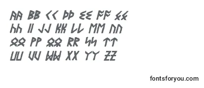EyvindrBoldItalic-fontti