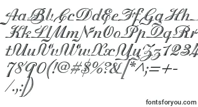 MadisonianEngraved font – letter Fonts