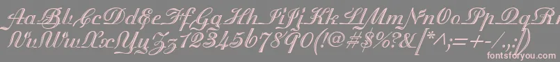 More about MadisonianEngraved Font MadisonianEngraved Font – Pink Fonts on Gray Background