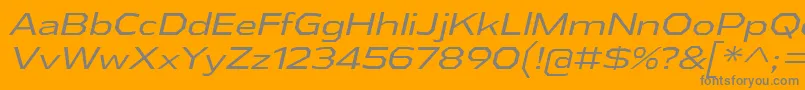 Подробнее о шрифте AthabascaExBkIt Шрифт AthabascaExBkIt – серые шрифты на оранжевом фоне
