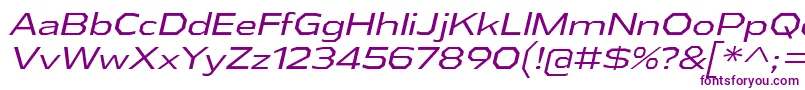 AthabascaExBkIt-Schriftart – Violette Schriften