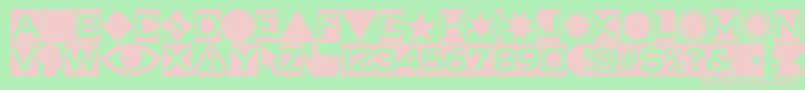 En savoir plus sur la police Swish ffy Police Swish ffy – polices roses sur fond vert