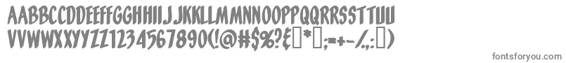 Orangefizz Font – Gray Fonts on White Background
