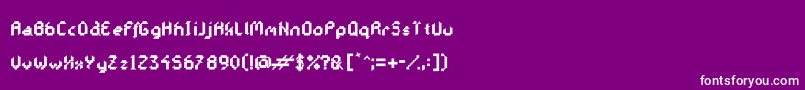 Saiba mais sobre a fonte GalacticasExtrabold Fonte GalacticasExtrabold – fontes brancas em um fundo violeta