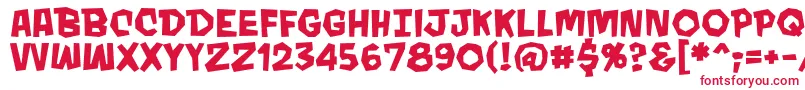 MondobeyondoBbBold Font – Red Fonts