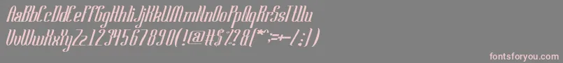 More about SamuraiBlade Font SamuraiBlade Font – Pink Fonts on Gray Background