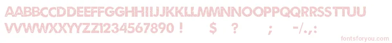 Umbrage2 Font – Pink Fonts on White Background