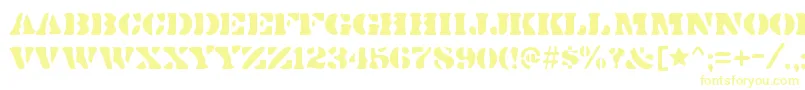 DirtybakersdozenRegular Font – Yellow Fonts