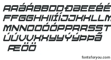 U.S.S.DallasCondensedItalic font – icelandic Fonts