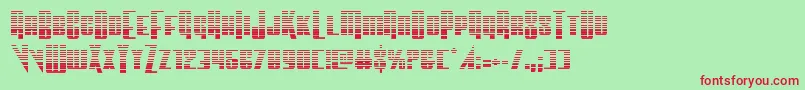 Vindicatorgrad Font – Red Fonts on Green Background