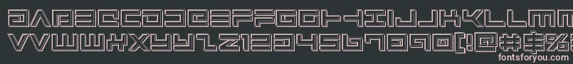 Avengerengrave Font – Pink Fonts on Black Background