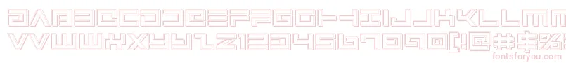 Avengerengrave Font – Pink Fonts on White Background