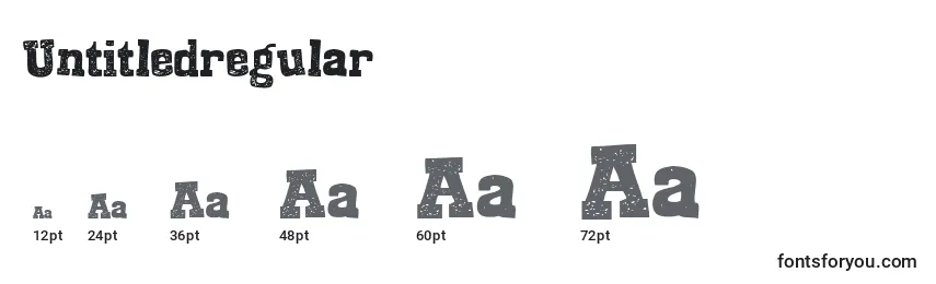 Untitledregular Font Sizes