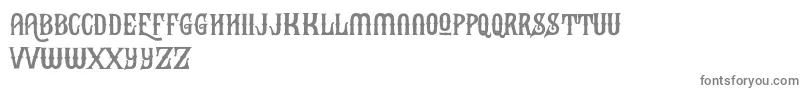 Шрифт BlackHeatFree – серые шрифты на белом фоне