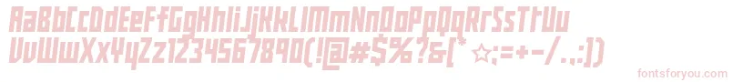 BuranUssr Font – Pink Fonts on White Background