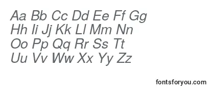 TexgyreherosItalic Font
