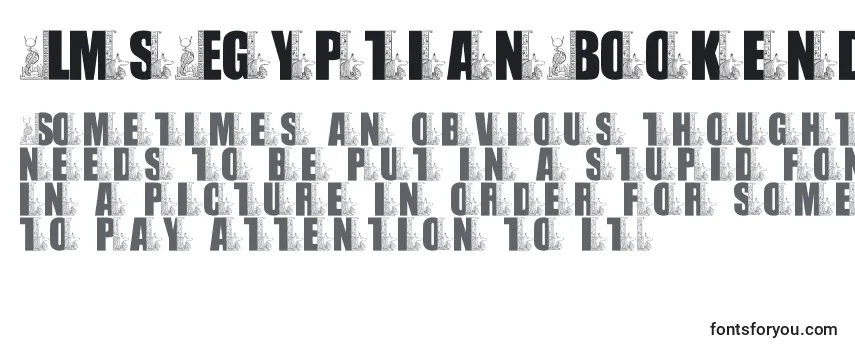 LmsEgyptianBookends Font
