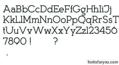 KingsmenD font – crisp Fonts
