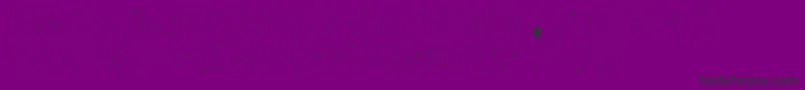 Fastype-fontti – mustat fontit violetilla taustalla