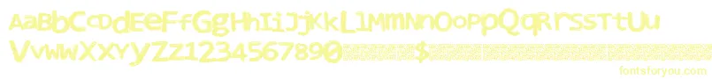 Clubnight Font – Yellow Fonts