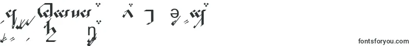 Шрифт Noldora – шрифты для VK