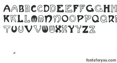  Muchafrenchcapitals font