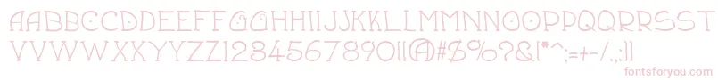 Draftsmn Font – Pink Fonts