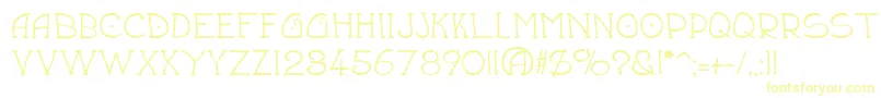 Draftsmn Font – Yellow Fonts